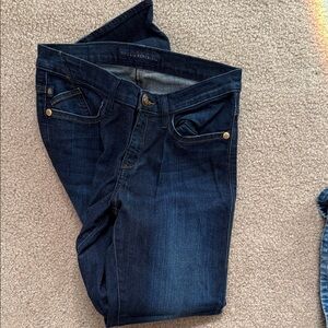 Rock & Republic Indigo Jeans with Gold Accents